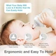 Пляшечка для годування Dr.Isla Baby Bottle 150 мл, 0–3 міс, рожева - зображення 5