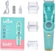 Бесшумная машинка для стрижки детей и младенцев VGR Baby V-151 USB Беспроводной триммер 3 насадки - изображение 5
