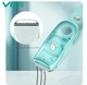 Бесшумная машинка для стрижки детей и младенцев VGR Baby V-151 USB Беспроводной триммер 3 насадки - изображение 8
