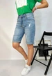 Шорты джинсовые New Jeans Светло-голубые 38 (52-54) - изображение 3