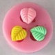 Молд маленький Листья 33 мм розовый - изображение 8