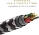 Кабель Lightning Native Union Belt Cable XL Zebra 3 м - изображение 4