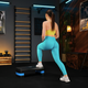 Степ платформа Trex Sport TX-030AS 3 рівнева чорно-блакитна - зображення 8