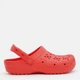 Женские кроксы Crocs Classic Floral Cut Out Clog ChR 210927-6ZR 37-38 (M5/W7) 23 см Cherry Red (198445118043) - изображение 1