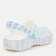Женские кроксы Crocs Classic Gingham Clog Whi/Blue 211006-16S 37-38 (M5/W7) 23 см White/Blue (198445124068) - изображение 5