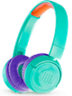Детские наушники JBL JR300BT Tropic Teal (JBLJR300BTTEL) - изображение 1