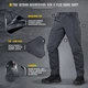 Штани M-Tac Aggressor Gen Flex Dark Grey II 30/32 20058012-30/32 - изображение 6