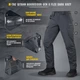 Штани M-Tac Aggressor Gen Flex Dark Grey II 30/32 20058012-30/32 - изображение 8