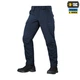 Штани M-Tac Aggressor Gen Flex Dark Navy Blue II 28/32 20058015-28/32 - изображение 1