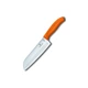 Нож-сантоку Victorinox SWISS CLASSIC 17см оранж 6.8526.17L9B - изображение 2