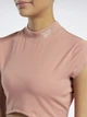 Топ женский Reebok 2M CL WDE Tight SS TOP HB8653 XS Пудровый (4065423494207) - изображение 3