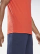 Футболка хлопковая спортивная длинная мужская Reebok GS Reebok Linear Re HB7267 M Коралловая (4065424060272) - изображение 5