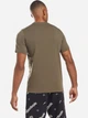 Футболка хлопковая спортивная длинная мужская Reebok 2M TS Compression SS HB7247 S Хаки (4065424056404) - изображение 2