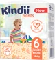 Підгузки-трусики для дiтей Kindii рants розмір 6 Junior Extra 15+ кг 20 шт (5900095037330) - изображение 1