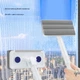 Міні швабра для миття вікон та поверхонь Face Towel Mop з отворами для додавання миючого засобу - зображення 3