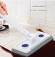 Міні швабра для миття вікон та поверхонь Face Towel Mop з отворами для додавання миючого засобу - зображення 5