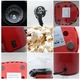 Апарат для виготовлення попкорну без олії Hot Air Popcorn Maker 1231 домашня міні Попкорница Червона - зображення 5