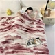 Плед Евро KOLOCO "Шарпей мраморный" 200 х 230 см (41816) Красный - изображение 1