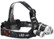 Налобний ліхтар Springos T6 CREE Black (Black ) - зображення 1