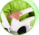 Huśtawka kubelkowa dziecięca Ricokids 3 w 1 Szaro zielona (5903890622350) - obraz 4