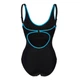 Купальник жіночий Arena TANIA CLIP BACK SWIMSUIT ONE P 005974-580 40 Чорний - изображение 3