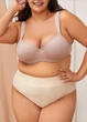 Женский гладкий бюстгальтер на косточках Comfort Wonderful (1869-40D-01) Кофейный 90D FINETOO - изображение 8