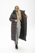 Пальто Miorichi Агата 50 Кофейный (01191-grey50) - изображение 1