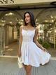 Жіноча літня сукня кльош на бретельках Uaclothes 44-46 Білий (like33780-141861357) - зображення 2