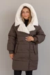 Зимняя куртка Miorichi Фрея 56 Коричневый (01212-br--brown56) - изображение 2