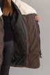 Зимняя куртка Miorichi Фрея 56 Коричневый (01212-br--brown56) - изображение 4