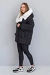 Зимняя куртка Miorichi Дора 48 Чорний (01209-black48) - изображение 3