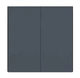 Вимикач Aqara H1 Smart Wall Switch EU With Neutral Zigbee 3.0 Apple HomeKit Global Темно-сірий з нульовою лінією WS-EUK04 - зображення 4