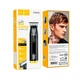 Портативная Машинка для стрижки волос с 3 насадками HOCO DAR45 Dynasty engraving Electric Hair clipper Black 1600mAh, 90min, LED Display, SS Blade, Type-C| Черный - изображение 7