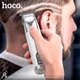 Портативная Машинка для стрижки волос с 3 насадками HOCO DAR45 Dynasty engraving Electric Hair clipper Black 1600mAh, 90min, LED Display, SS Blade, Type-C| Черный - изображение 2
