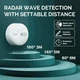 Датчик присутності/руху MOES Human Presence Sensor ZigBee 3.0 Apple HomeKit, Smart Life (ZSS-LP-HP02-MS) - изображение 5