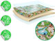 Mata piankowa do kolorowania Ricokids zwijana 120 x 92 x 0.3 cm RK-344 734400 Zielona (5903890615994) - obraz 6