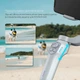 Стабілізатор - стедикам L7Cpro Plus (3 Axis Foldable Gimbal) для телефону, iPhone, фото, відео 360° + AI трекер (автоматичне відстеження) з LED лампою + Кейс в комплекті / Триосьовий трипод - зображення 8