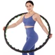 Обруч масажний Хула Хуп Hula Hoop з магнітами для схуднення та талії, розбірний, 97 см, JS-6002, 1,35 кг - зображення 2