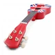 Комплект Укулеле сопрано 21″ Union Jack (Britain Flag) + Чехол + Тюнер + Комплект аксессуаров (mrk6824) - изображение 3