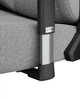 Крісло для геймерів Anda Seat Kaiser 3 Size XL Fabric Grey (AD12YDC-XL-01-G-PV/F) - зображення 5