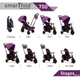 Велосипед Smart Trike SmarTfold 700 8 в 1 Лиловый (5500100) (4895211400161) - изображение 12