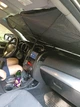 Автомобильный солнцезащитный зонт Защиты от солнца на лобовое стекло в авто SolArmor 130х75см - изображение 10