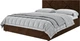 Кровать Matro (Sofyno) Soho 160х200 см Остин 19 без п/м Шоколадная (23787735-927) - изображение 3