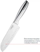 Нож Vinzer Santoku 17.8 см (50315) (5907706503154) - изображение 5