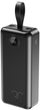 УМБ XO PR240 30000mAh PD20W + QC22.5W Black (PR240_Black) - зображення 1