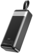 УМБ XO PR240 30000mAh PD20W + QC22.5W Black (PR240_Black) - зображення 2