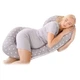 Подушка для сну Babyuniverse для вагітних Type C Large Xl. - изображение 1