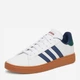 Мужские кеды кожаные низкие Adidas Grand Court Base 2.0 JH8614 5903419884733 46 (11UK) 29.5 см Белые (5903419884832) - изображение 2
