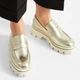 Женские лоферы кожаные Badura GISELLE-24SS202 5905588513957 39 Золотистые (5905588514114) - изображение 2