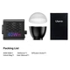 Відеосвітло Ulanzi 40W RGB COB 40 Вт 2500-6500K CRI 95+ (акум 3400 мА·год) - изображение 11